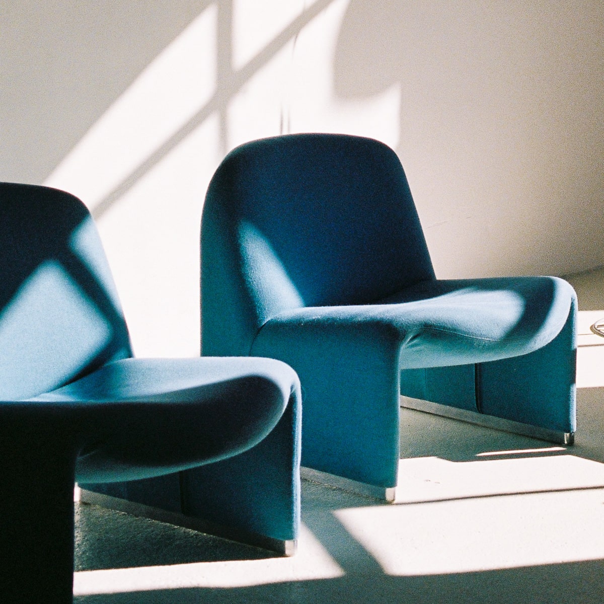 Studio interior — Alky chairs in soft natural light